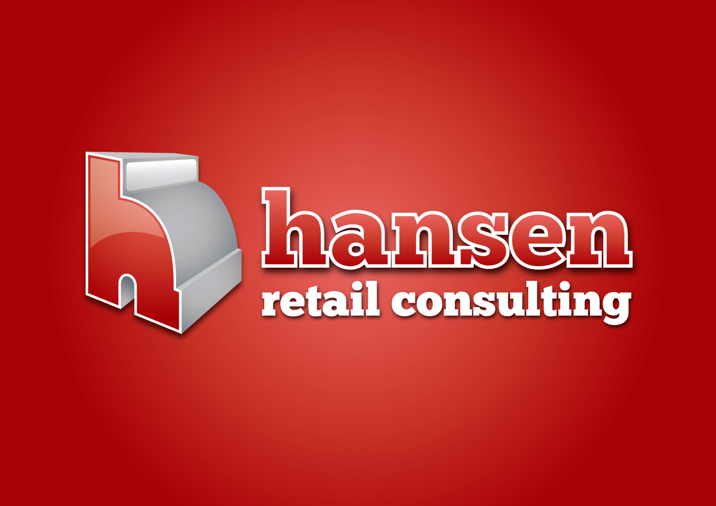 Logo för Hansen retail consulting, designad av Peter Berglund, Bullit Reklambyrå